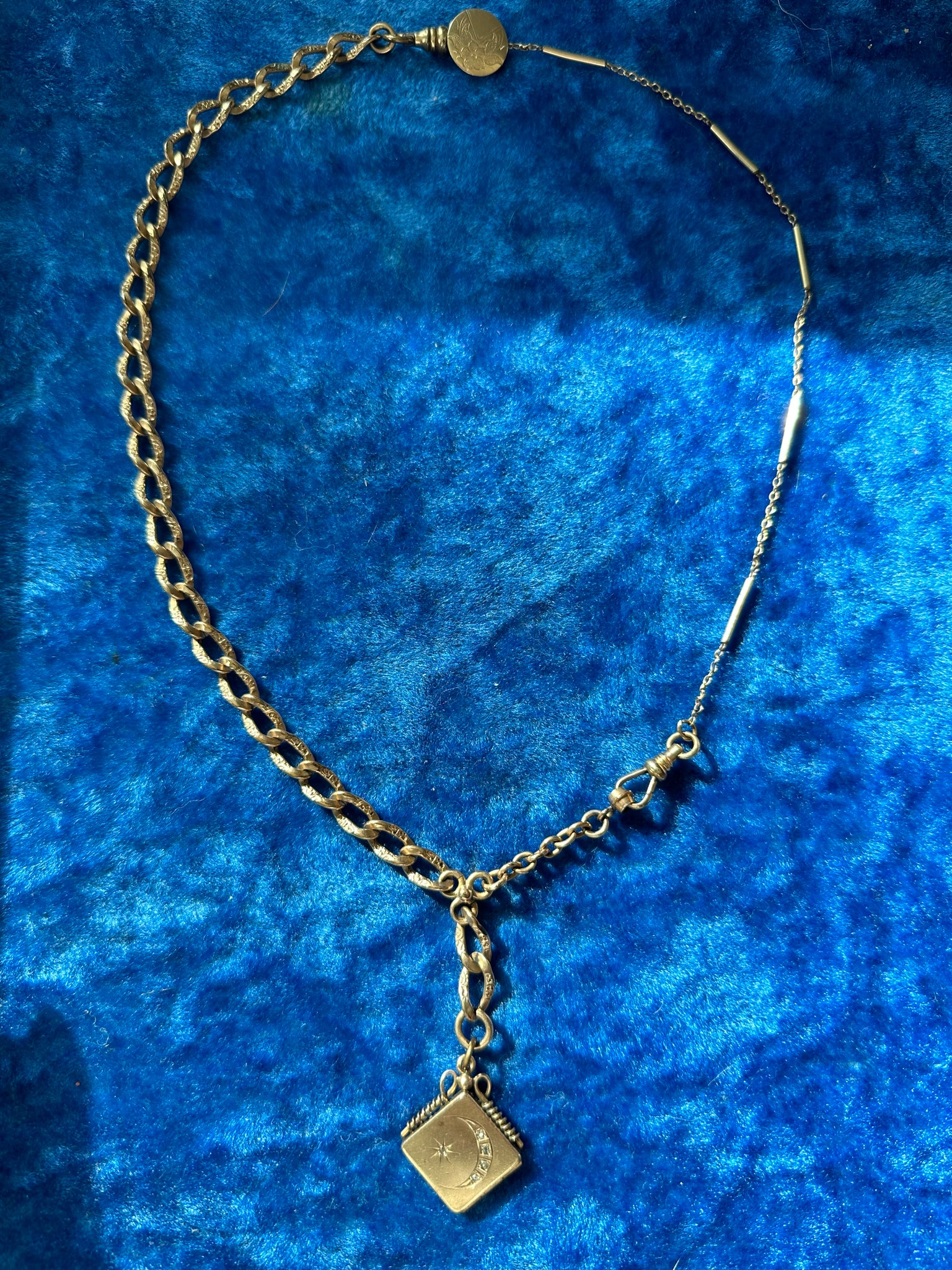 VICTORIAN WATCH CHAIN NECKLACE