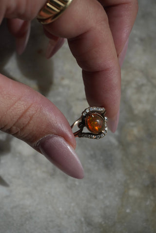 10k Antique Opal Ring