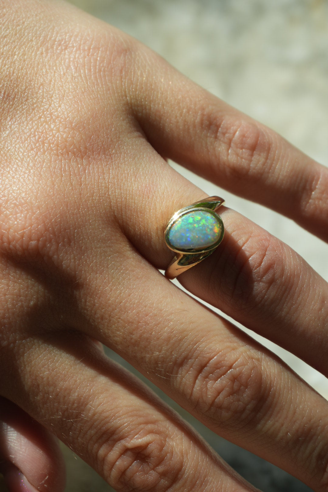 ESTATE OPAL RING