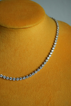 RHINESTONE TENNIS NECKLACE