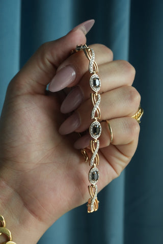 XOXO - Vermeil Dual Tone Bracelet