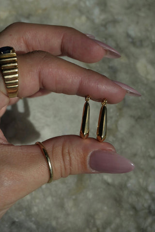 Mod Squad - Vermeil Squared Hoops