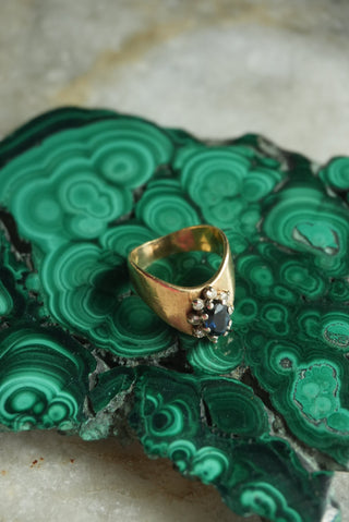 14K PRINCESS DIANA RING