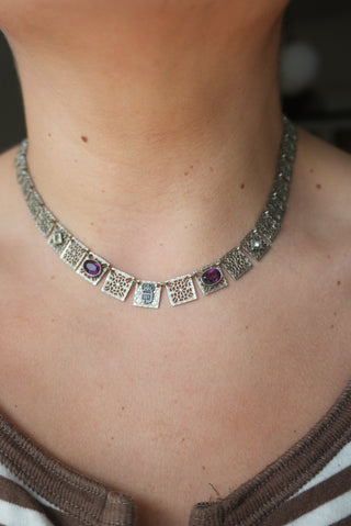 16 INCH ART DECO NECKLACE