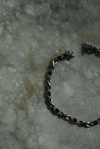 Forever & Ever - Vermeil Sapphire Tennis Bracelet