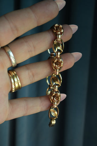Rose Buds - Gold Fill Rose Bracelet