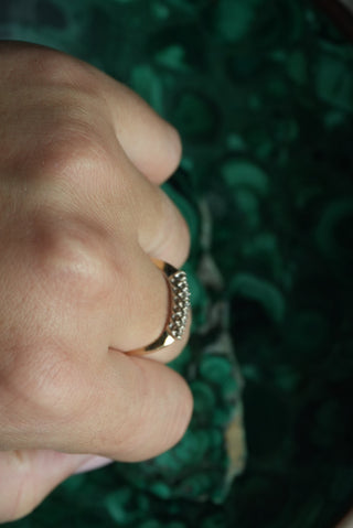 14K DIAMOND BAND