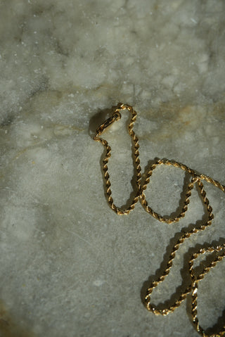 14K 20INCH ROPE CHAIN