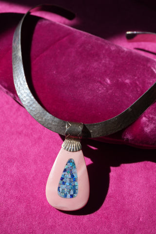 Jay King - Sterling Opal Collar Necklace