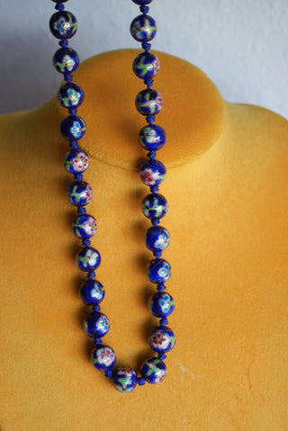 24INCH HAND PAINTED NECKLACE  ￼