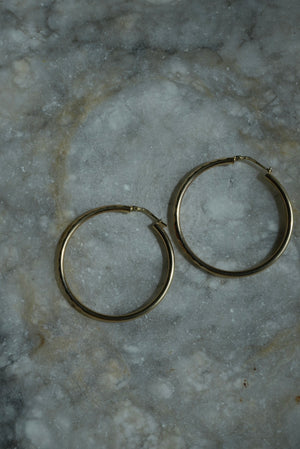SNAKESKIN HOOPS