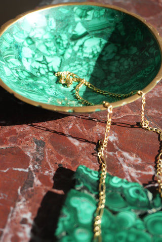 14k FIGARO CHAIN