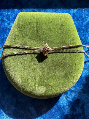 VINTAGE WATCH CHAIN NECKLACE