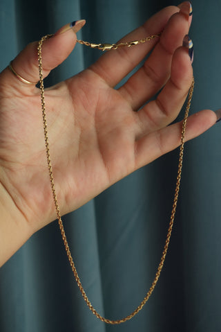 14K ROPE CHAIN