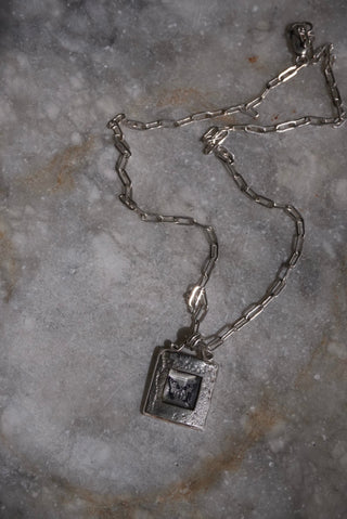 Butterfly Effect - Sterling Framed Butterfly Necklace