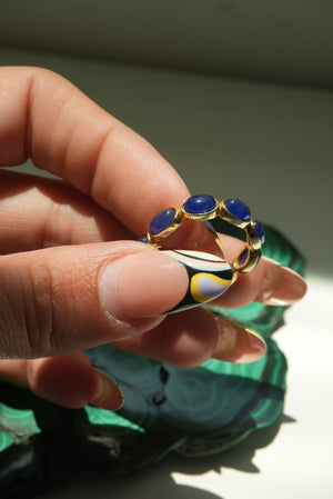 BLUE BEANS BAND SZ 9