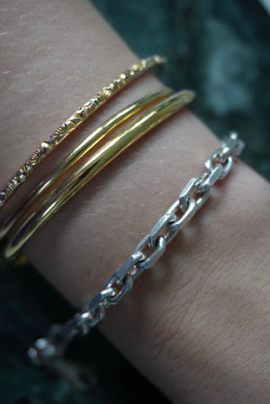 CHAIN LINK STERLING BRACELET