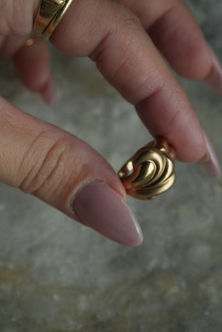 14k Croissant Ring