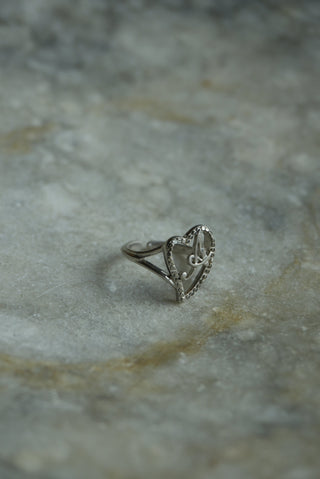 INTIAL A RING SZ 6-8