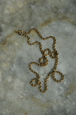 15.5 INCH 14k ROPE CHAIN