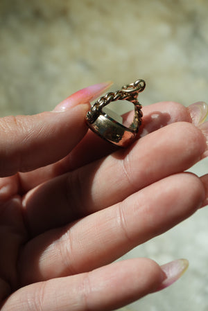 10k GOLD VICTORIAN FLIP FOB