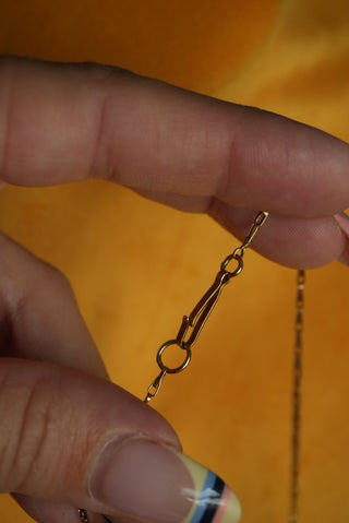 14K WATCH CHAIN NECKLACE