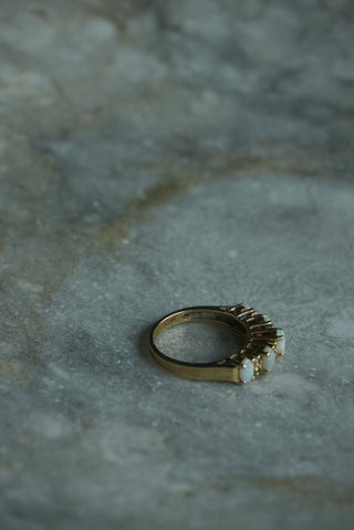 14k OPAL BAND