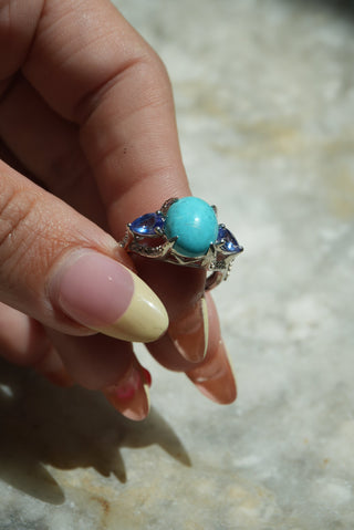 TURQUOISE RING SZ 6.5