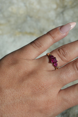 10K RUBY HEARTS
