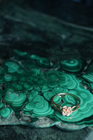 10K ROSE RING