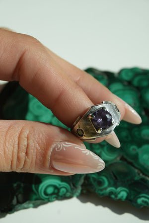 ARGENT ALEXANDRITE SZ 8