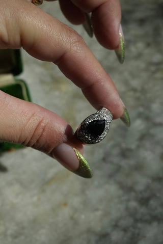 Trillion Club - Sterling Pave Cocktail Ring Size 7
