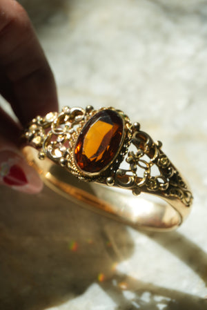 AMBER ANTIQUE BANGLES