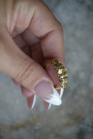 LEMON CITRINE SZ 10