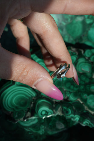 HAND WRAPPED RING SZ 5