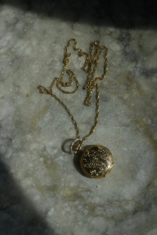 Clock Stops - Vermeil Watch Necklace