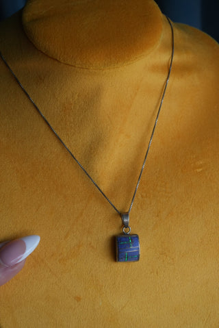 Local Natives - Sterling Inlay Pendant