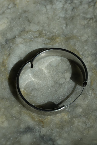 High Society - Sterling Vintage Wide Bangle