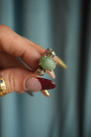 SETA JADE RING SZ 7.5