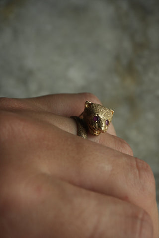 14K ULTIMATE LEOPARD RING