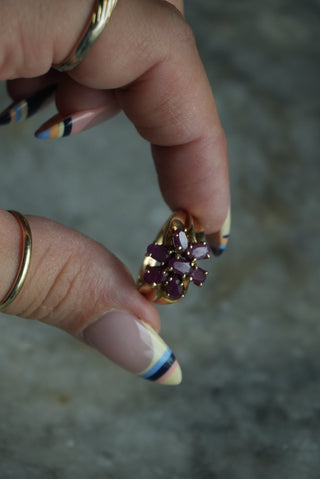 10K RUBY RING