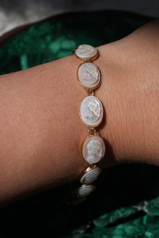 14k Cameo Bracelet