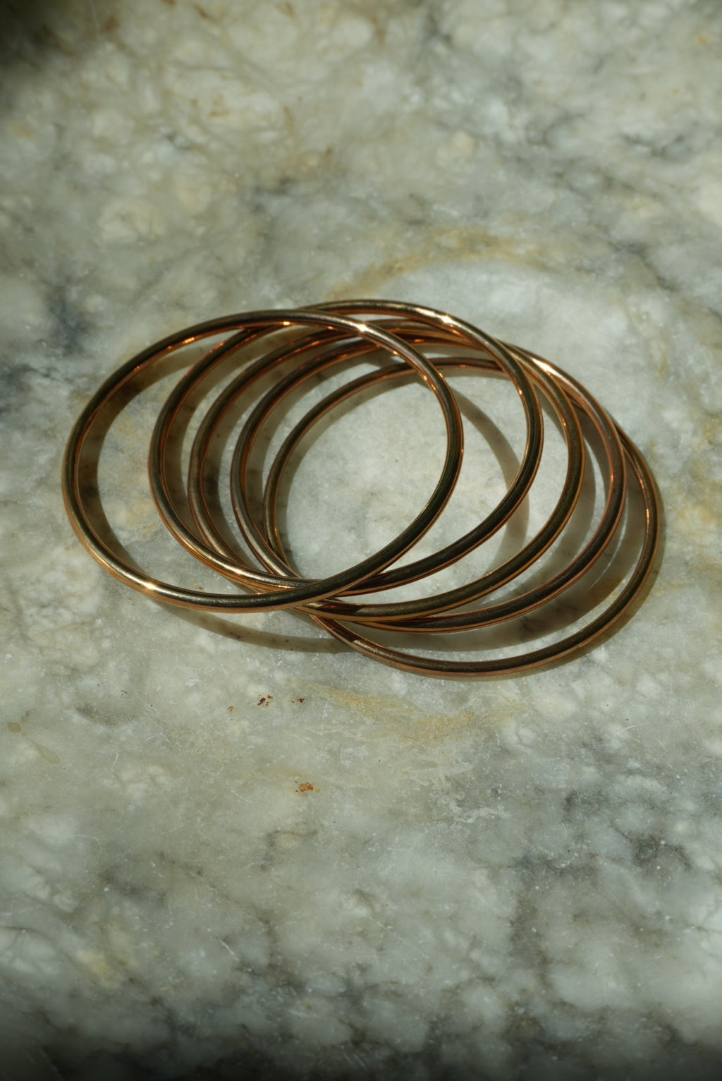 BRONZED BANGLE SET