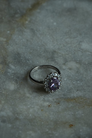 See My Halo - Sterling Ring Size 7