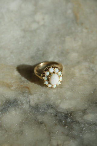 14K OPAL RING