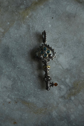 Bixby Treasure - Barbara Bixby Sterling Key Pendant