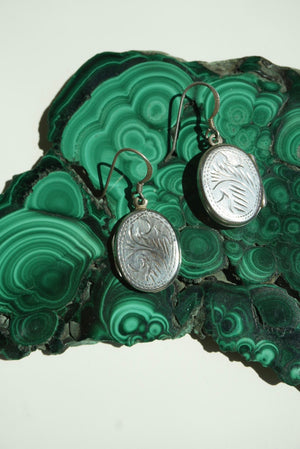 RARE LOCKET EARRING