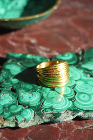 CHUNKY MILOR ITALY RING 10.5