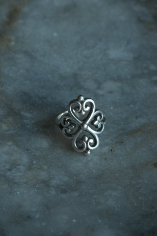 JAMES AVERY HEARTS RING SZ 7