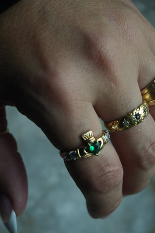 9K CLADDAGH RING